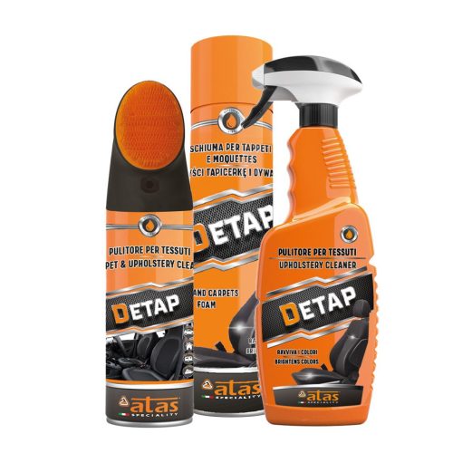 ATAS DETAP Kárpíttisztító Hab Kefével 400ml
